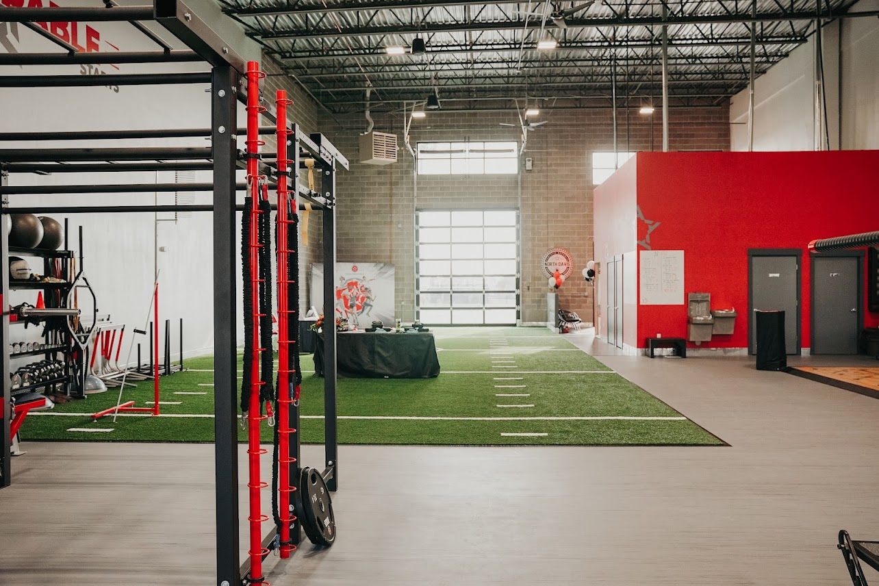 Athletic Republic North Davis indoor turf training field in Clearfield, Utah