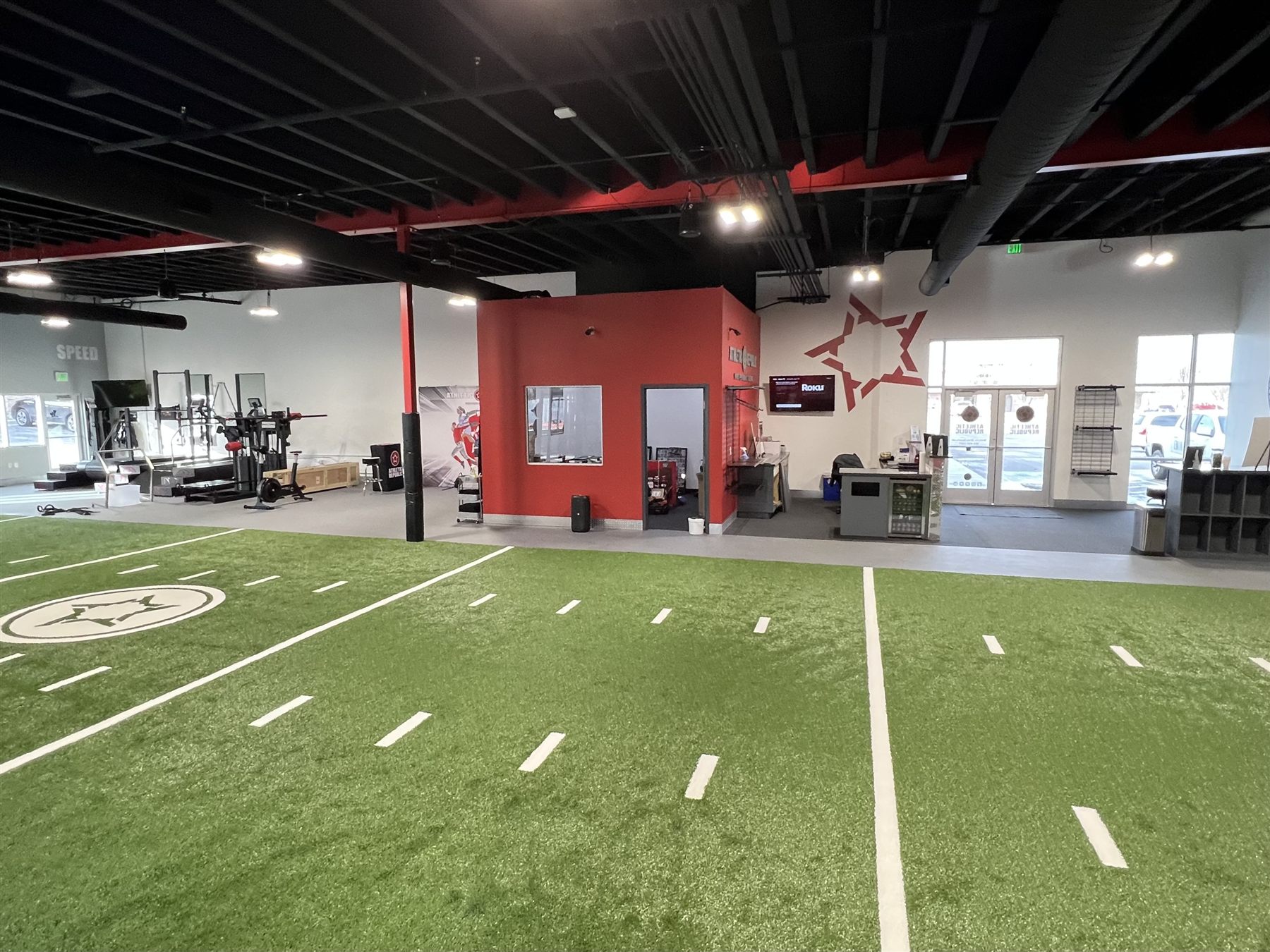 Athletic Republic West Jordan indoor turf training field in West Jordan, Utah